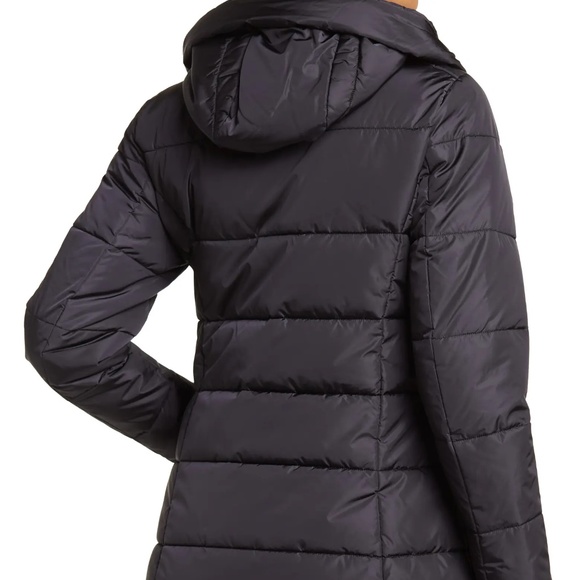 NWT Save the Duck Taylor Hooded Puffer Coat Evergreen Sz S - Picture 4 of 12